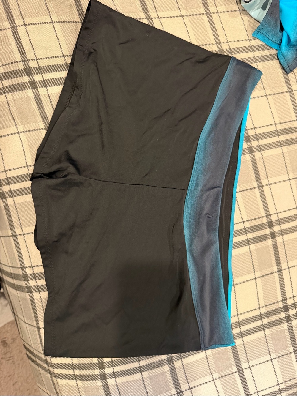 Strappy Ombre Blue Tankini - Picture 2 of 3